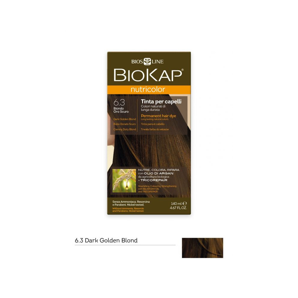 Biokap 6.3 Rubio Dorado Oscuro