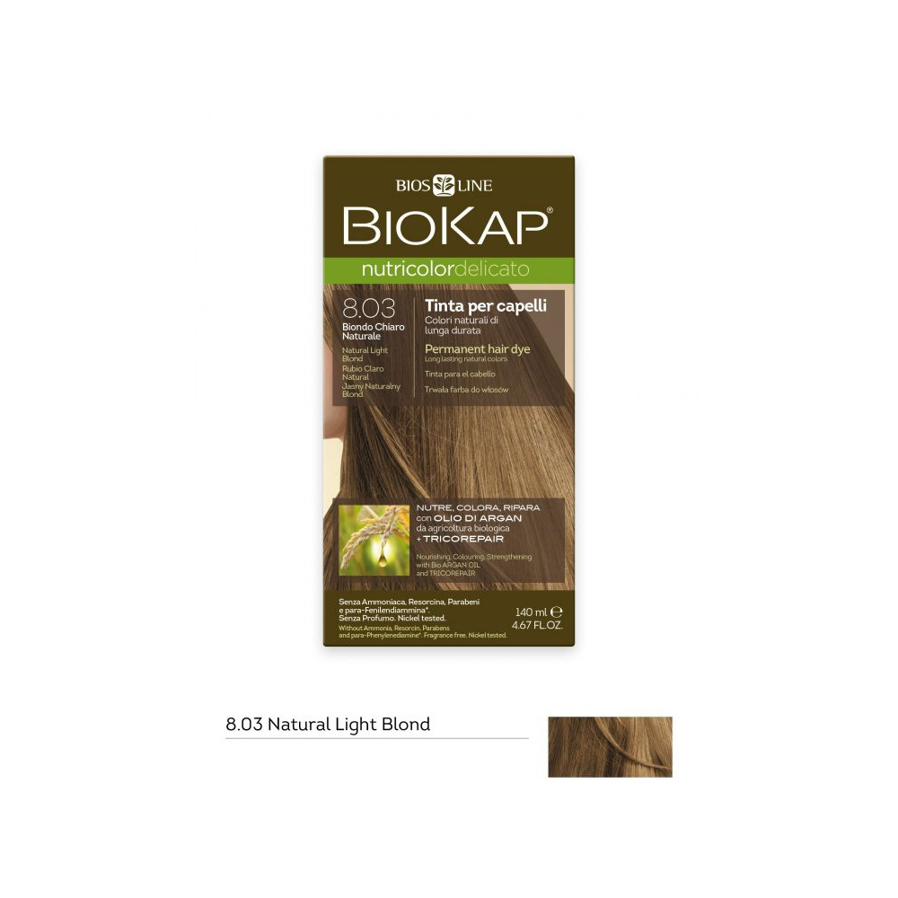 Biokap Delicato 8.03 Rubio Claro Natural