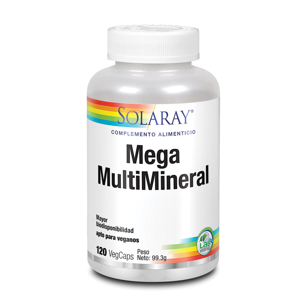 Solaray Mega Multimineral 120 C