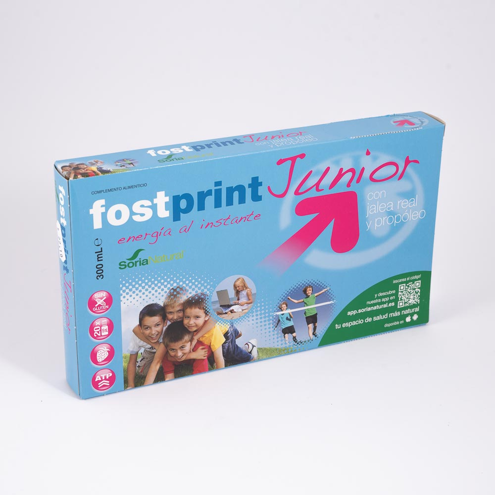 Soria Natural Fost Print Junior Fresa 20 Viales
