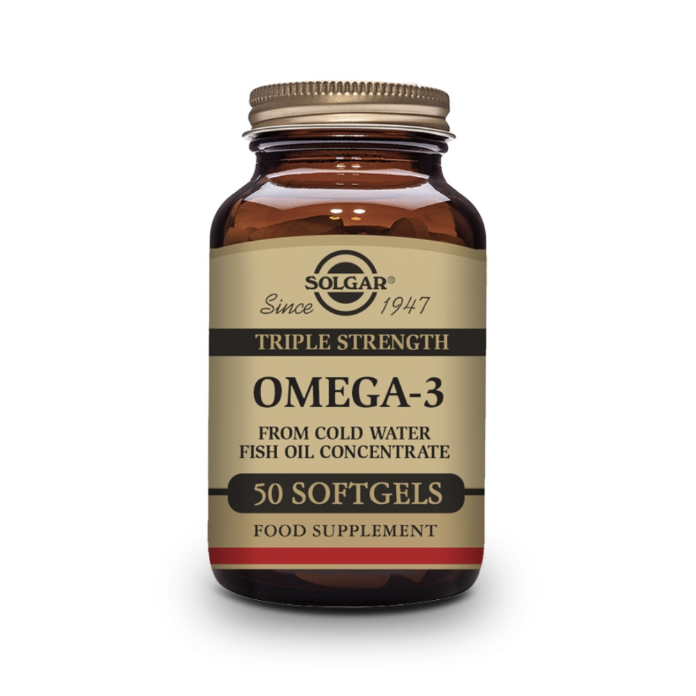 Solgar Omega 3triple Strength 50 Caps.