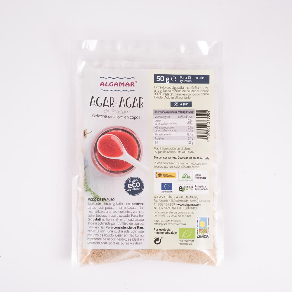 Algamar Agar Agar Copos 50 G