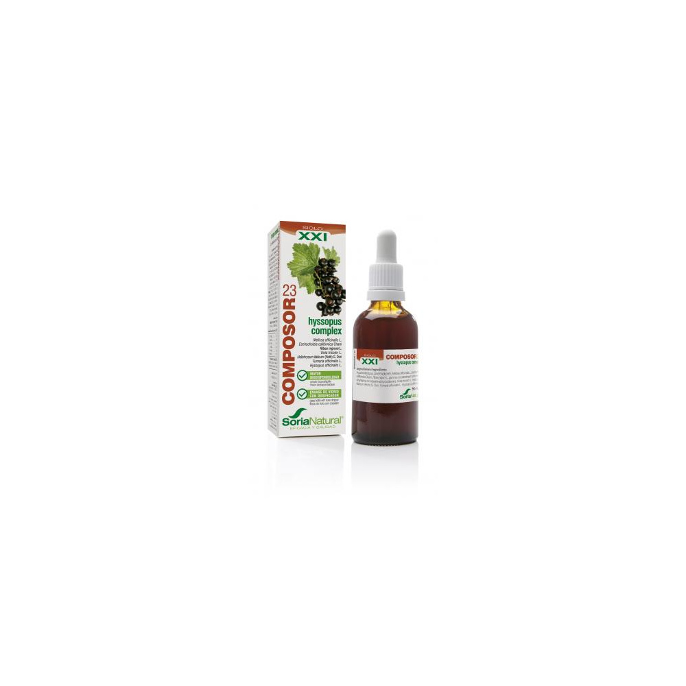 Soria Natural Composor 23 Hyssopus Complex 50 Ml