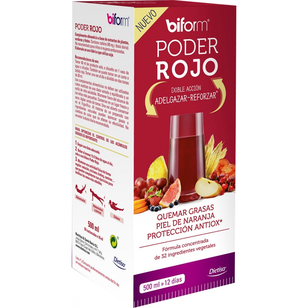 Biform Poder Rojo Adelgazante