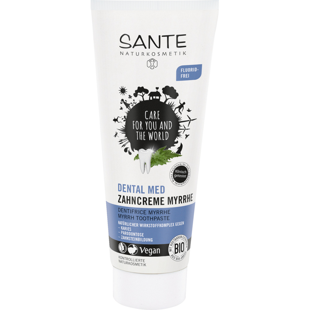 Sante Dentifrico Mirra Sin Fluor
