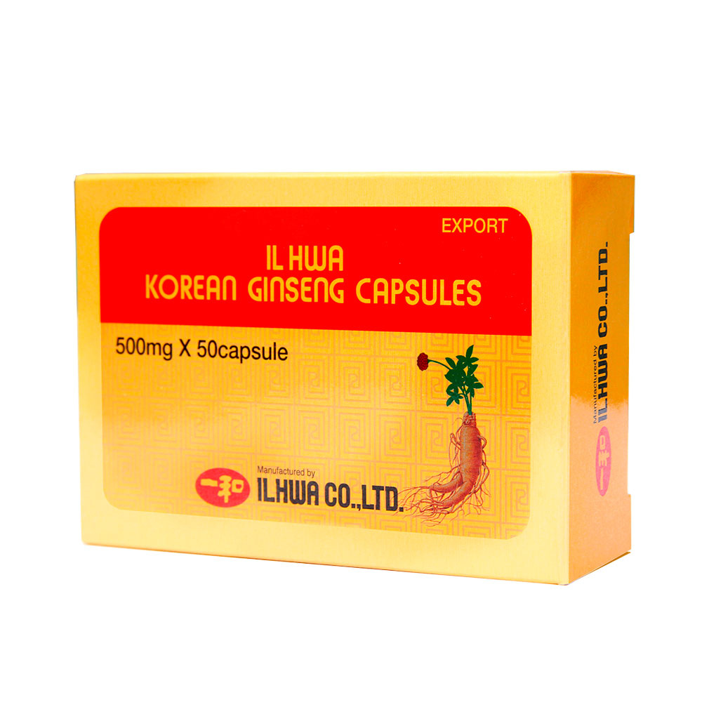 Tongil Ginseng Il Hwa 50 Capsulas 500 Mg