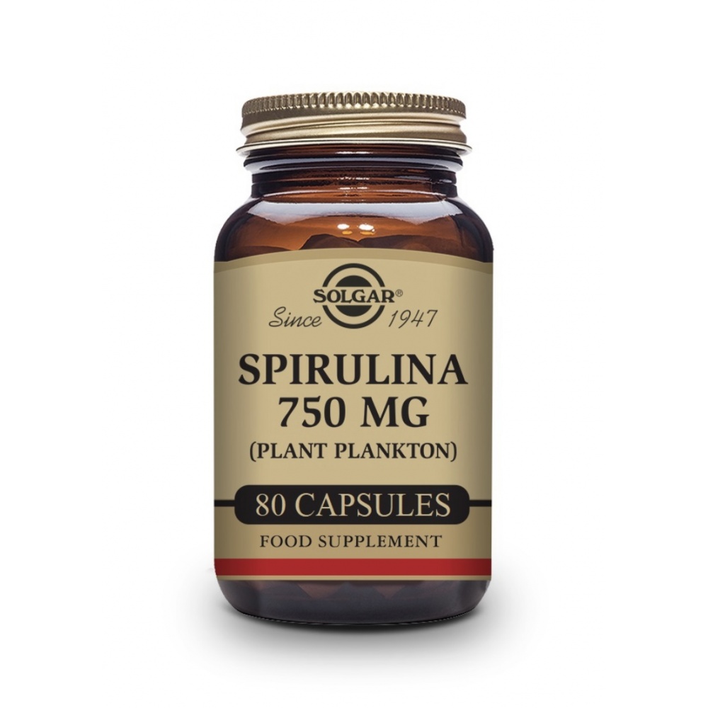 Solgar Espirulina 750 Mg 100 Tab