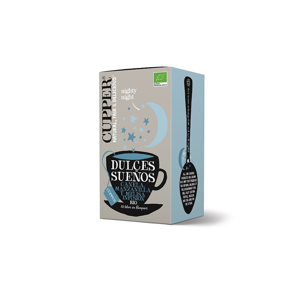 Cupper Infusion Dulces Sueños 20 Bolsas 40 Gr