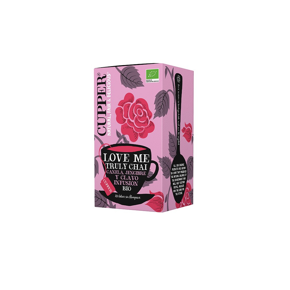 Cupper Infusion Love Me Truly 20 Sobres 44 Gr