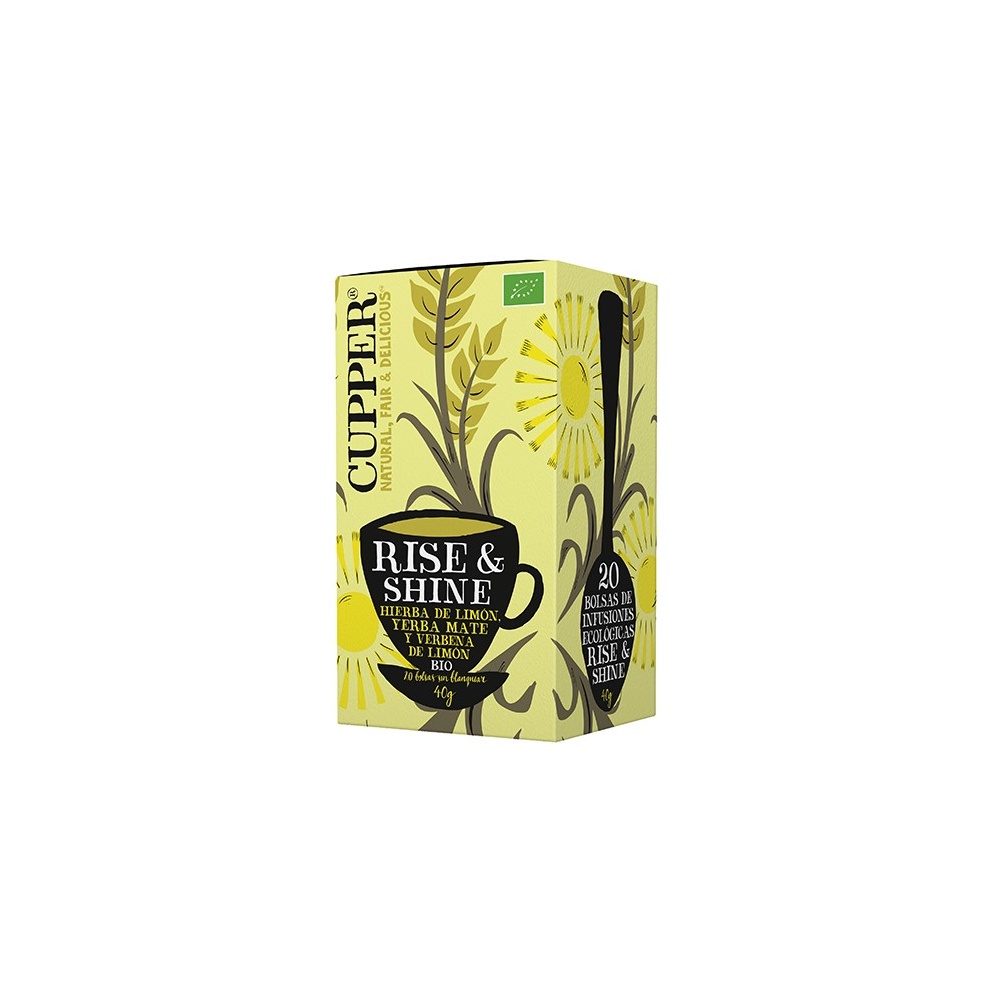 Cupper Infusion Rise & Shine 20 Sobres 40 G*