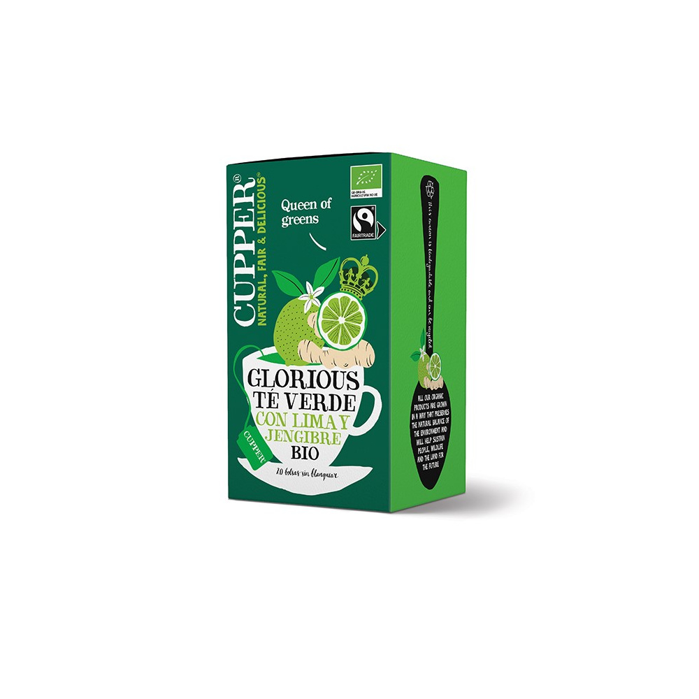 Cupper Te Verde Lima Jengibre