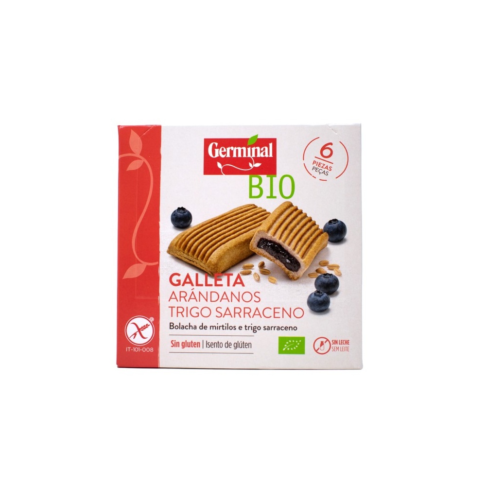Germinal Bio Galletas Sarraceno Arandanos