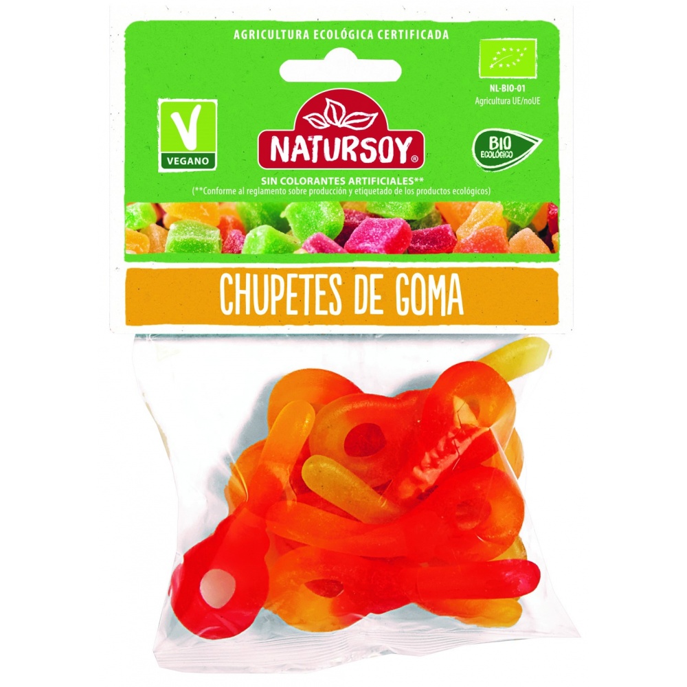Natursoy Chupetes Goma
