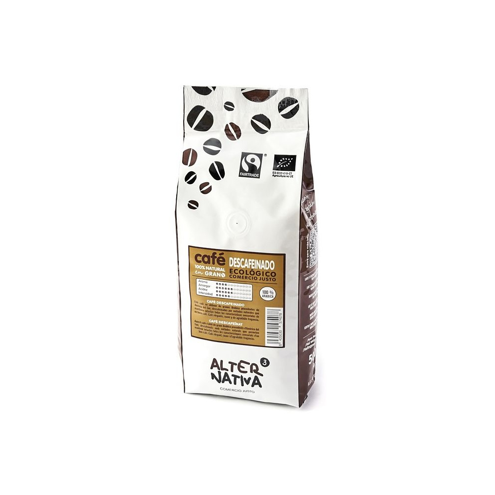 Alternativa 3 Cafe Descafeinado Grano 500 Gr.