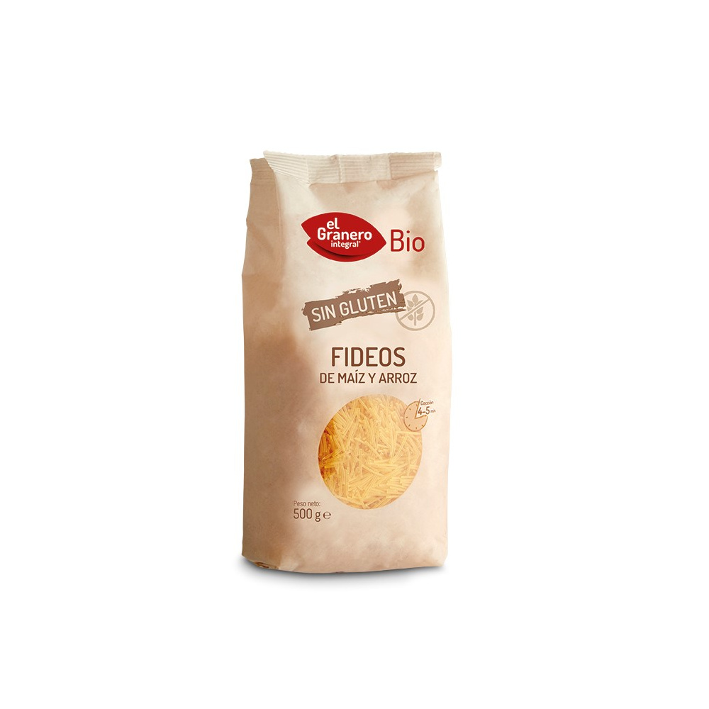 Granero Fideos Bio Maiz Arroz