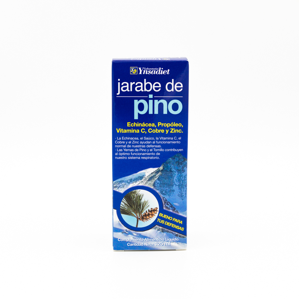 Ynsadiet Jarabe De Pino 250 Ml Sin Azucares Añadidos