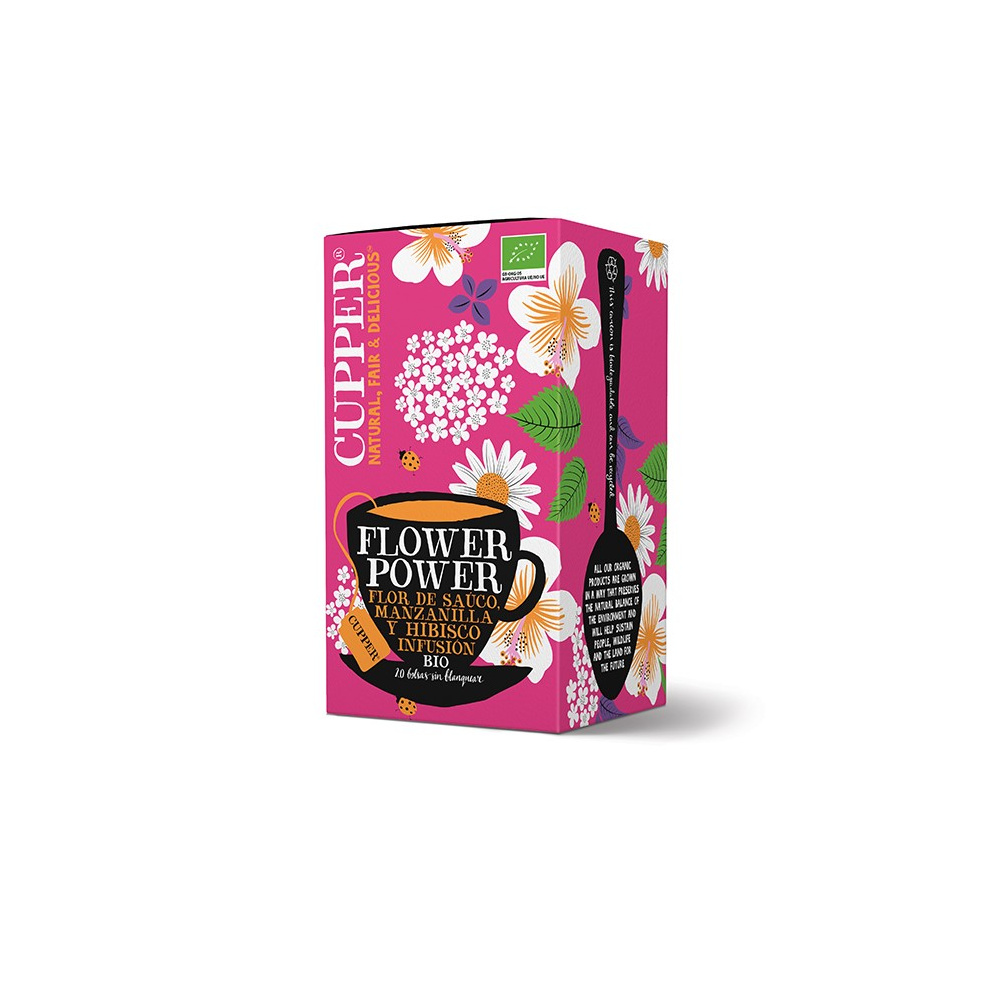 Cupper Infusion Flower Power 20 Bolsas