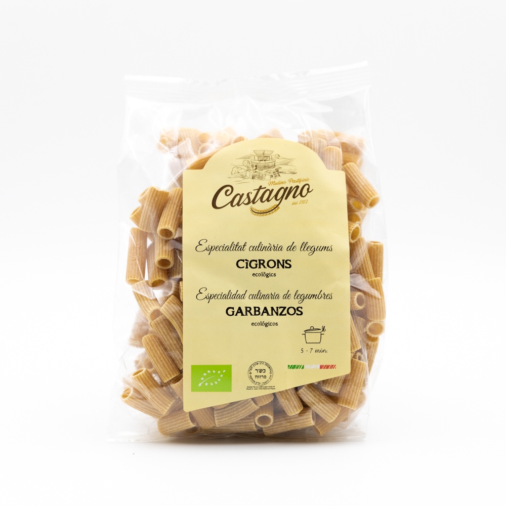 Castagno Bio Macarrones Garbanzo