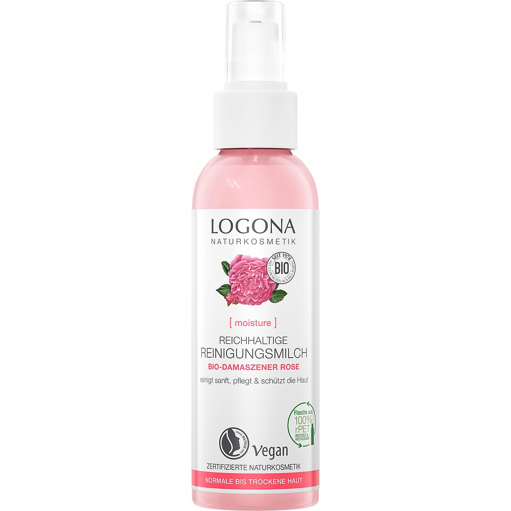 Logona Leche Limpiadora Hidratante Rosa