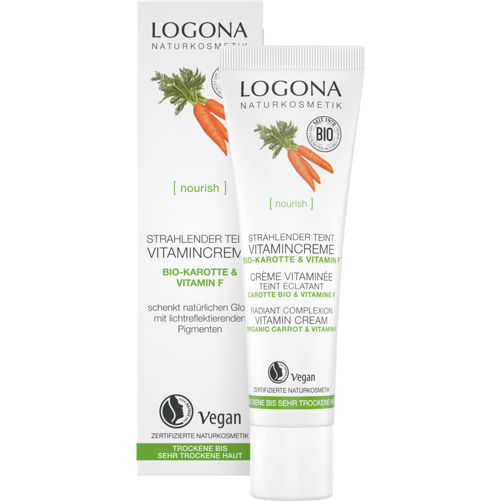 Logona Crema Nutritiva Vitaminica Zanahoria