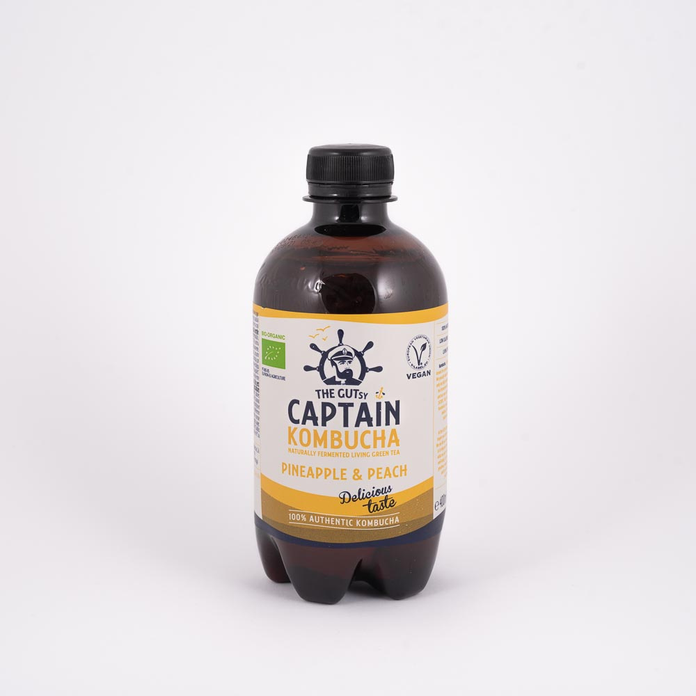 Captain Kombucha Pineaple 400 Ml