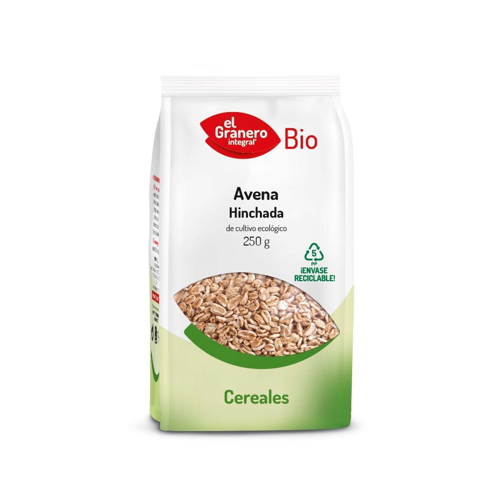 Granero Avena Hinchada Bio 250 G*