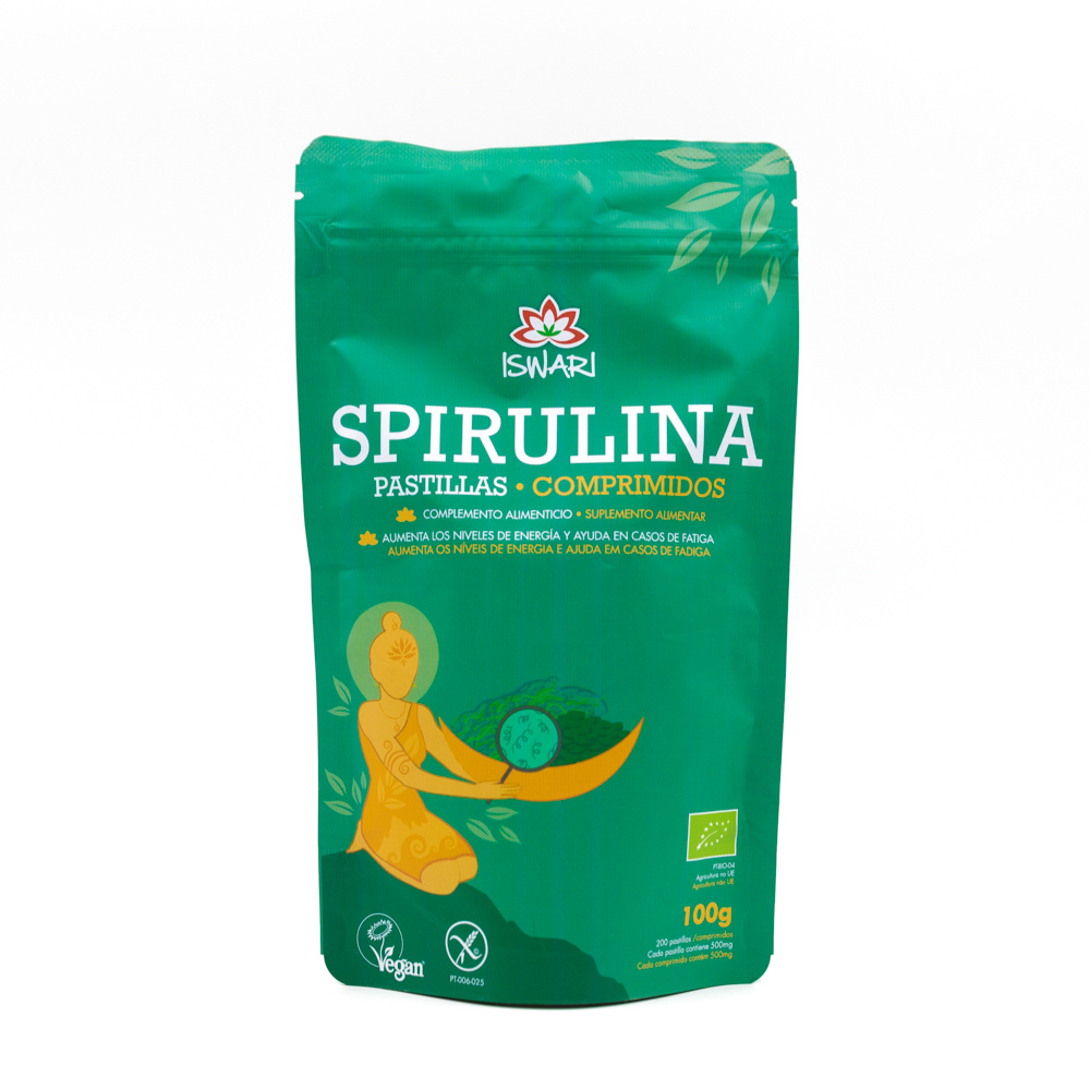Iswari Spirulina 200 Bio Comprimidos