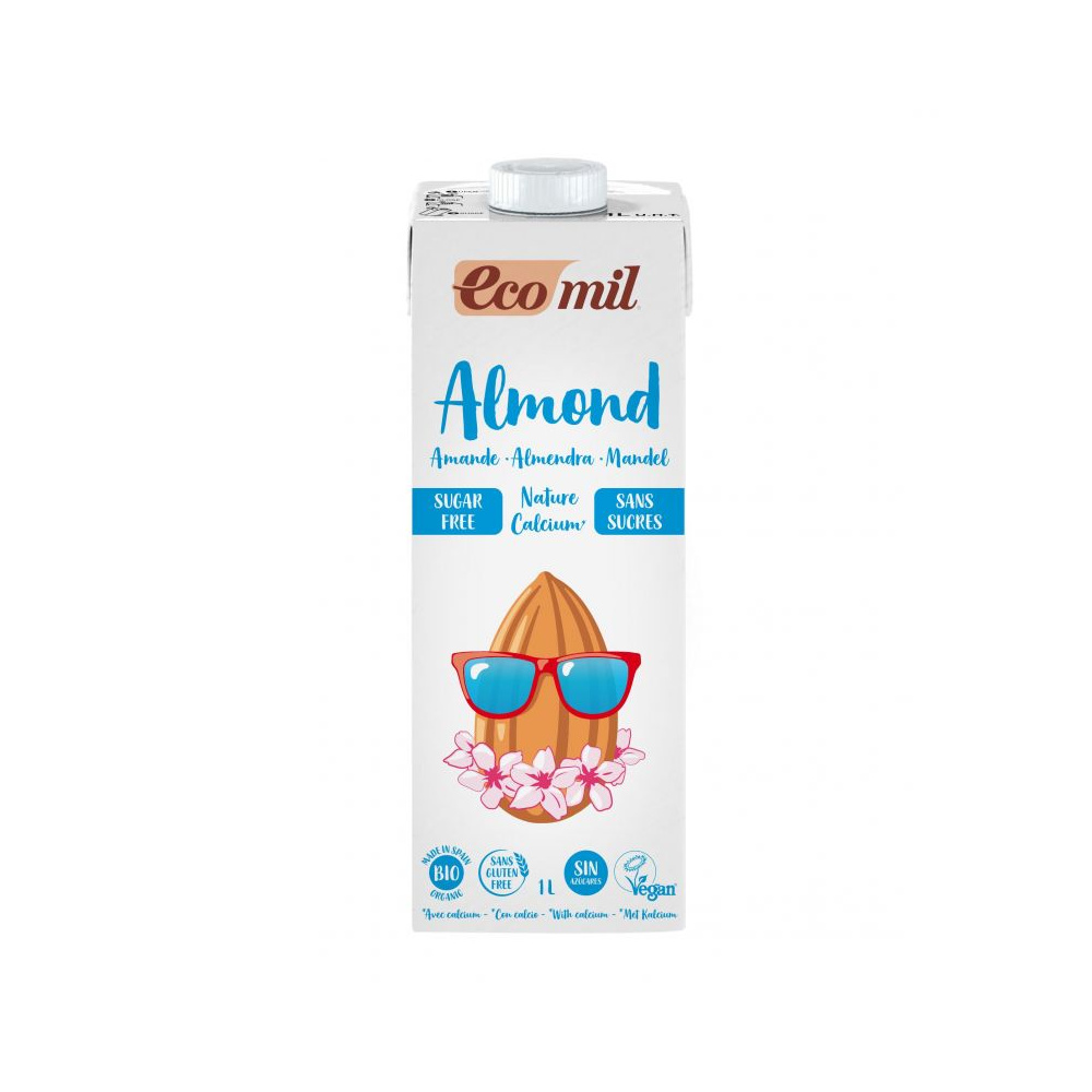 Ecomil Bebida Almendras Nature Calcio Litro