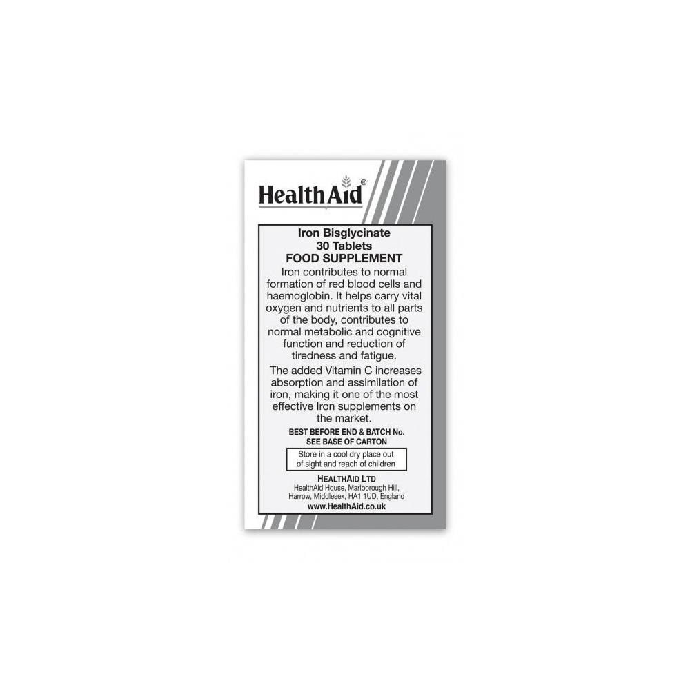 Health Aid Hierro 90tabletas