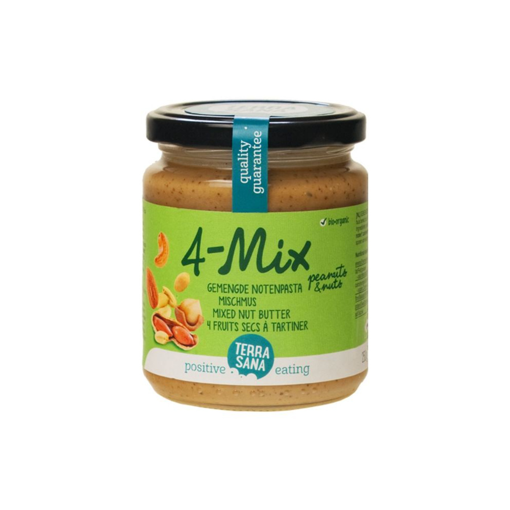 Terrasana Crema 4 Frutos Secos 250 G