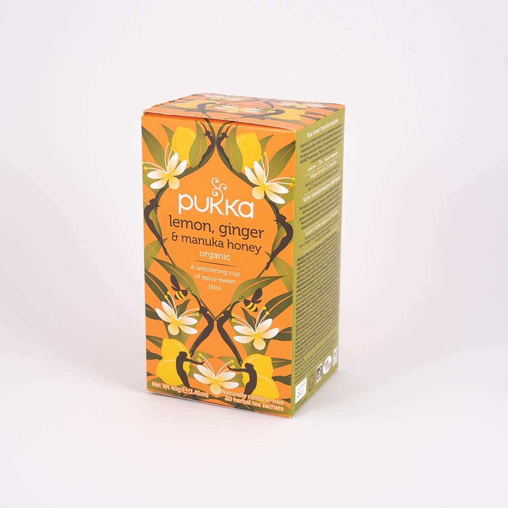 Pukka Limon, Ginger Y Manuka