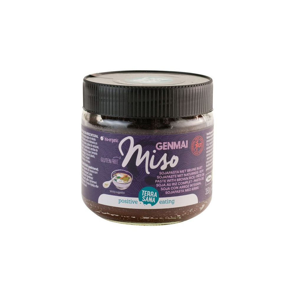 Terrasana Genmai Miso No Pasteurizado Vidrio