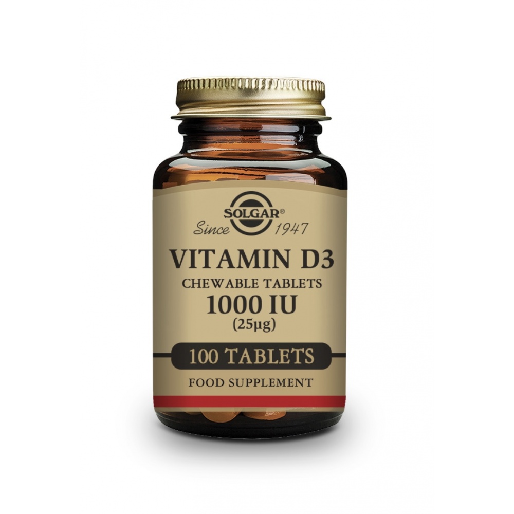 Solgar D3 1000 Iu 100 Cap.