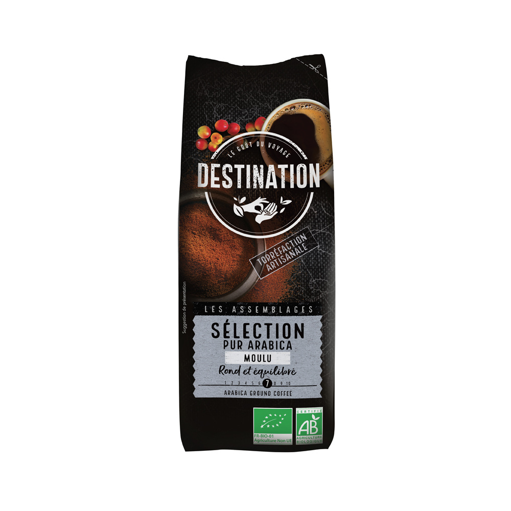 Destination Cafe Arabica Robusta Molido