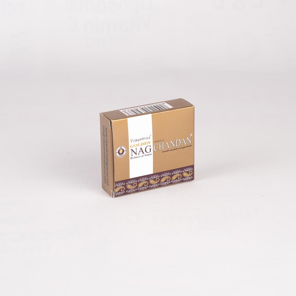 Golden Incienso Cono Nag Chandan
