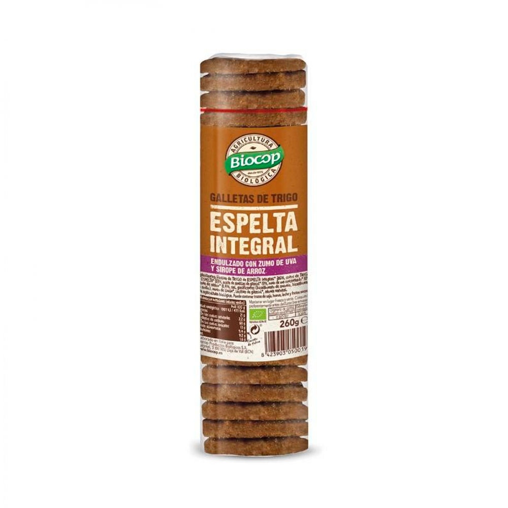 Biocop Galleta Espelta Integral Zumo Uva Y Sirope*