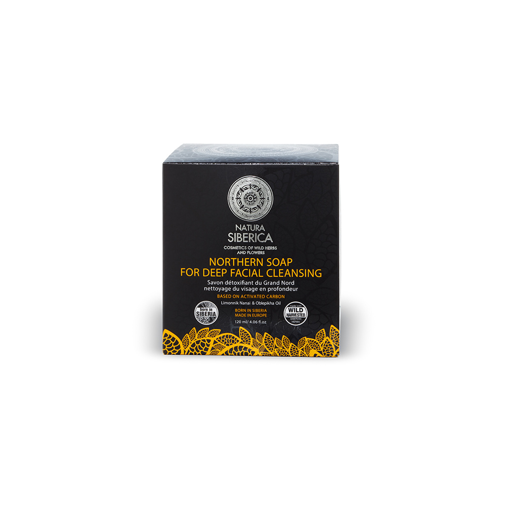 Natura Siberica Jabon Negro Detox
