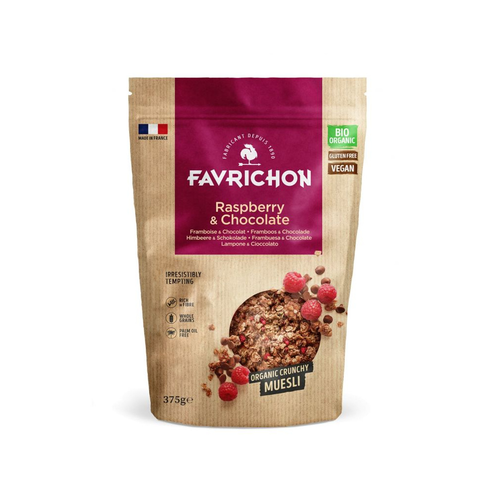 Favrichon Muesli Frambuesa Y Chocolate