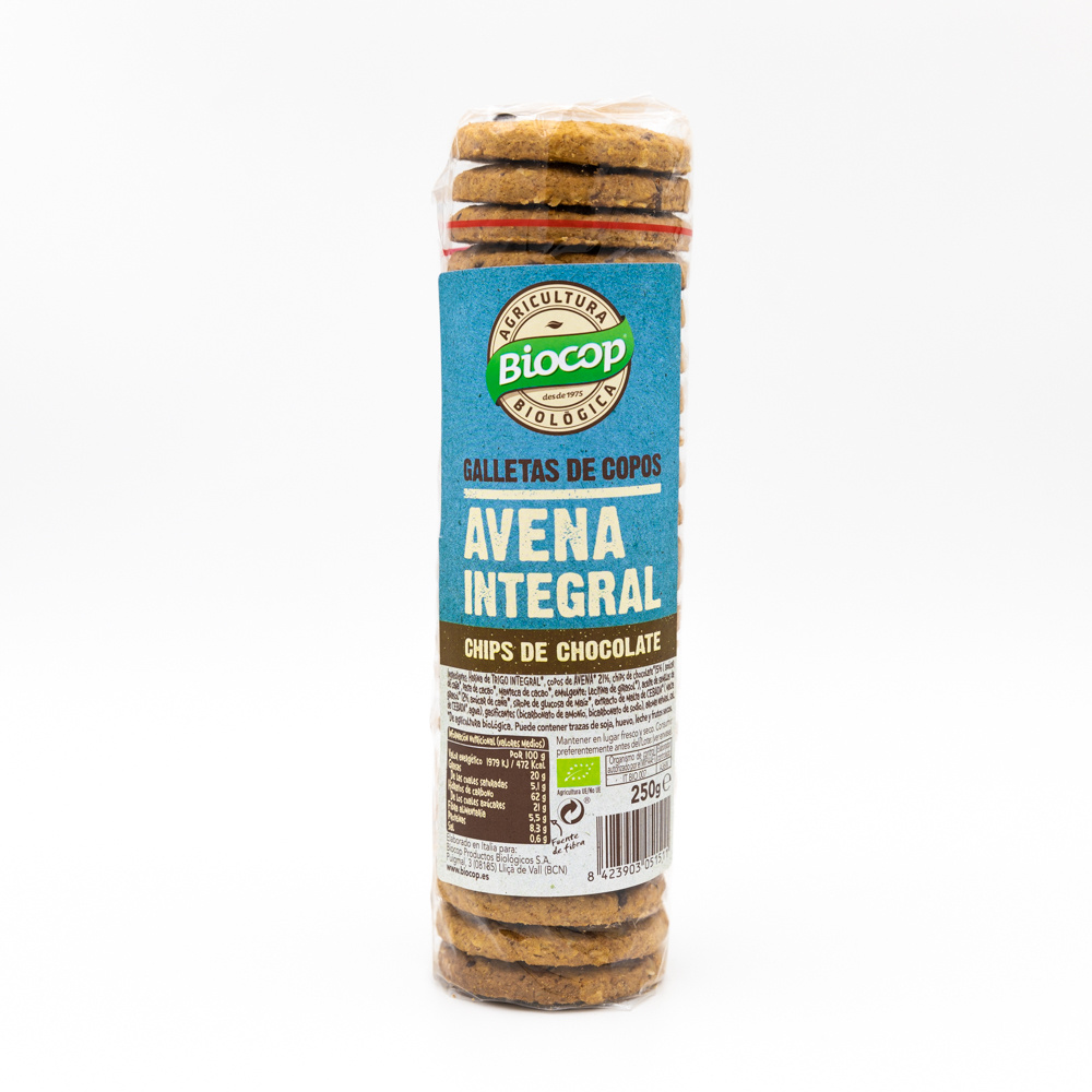 Biocop Galleta Copos Avena Int. Chips Choco