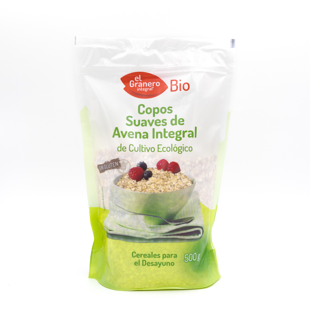 Granero Copos Avena Sin Gluten Suaves 500