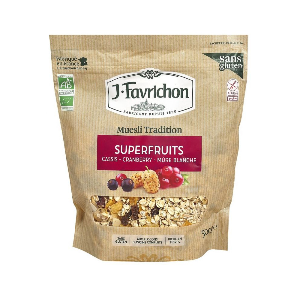 Favrichon Muesli Tradicional Superfruit