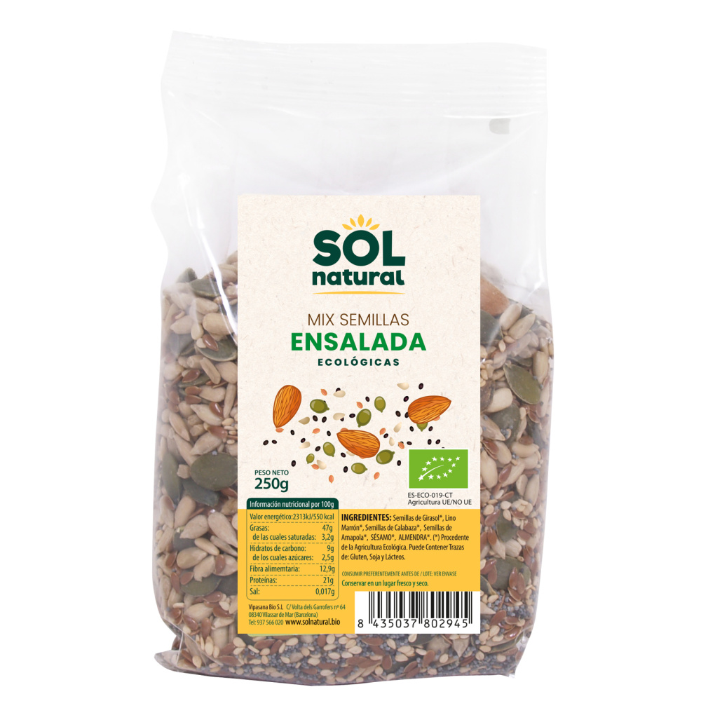 Solnatural Mix Semillas Ensalada