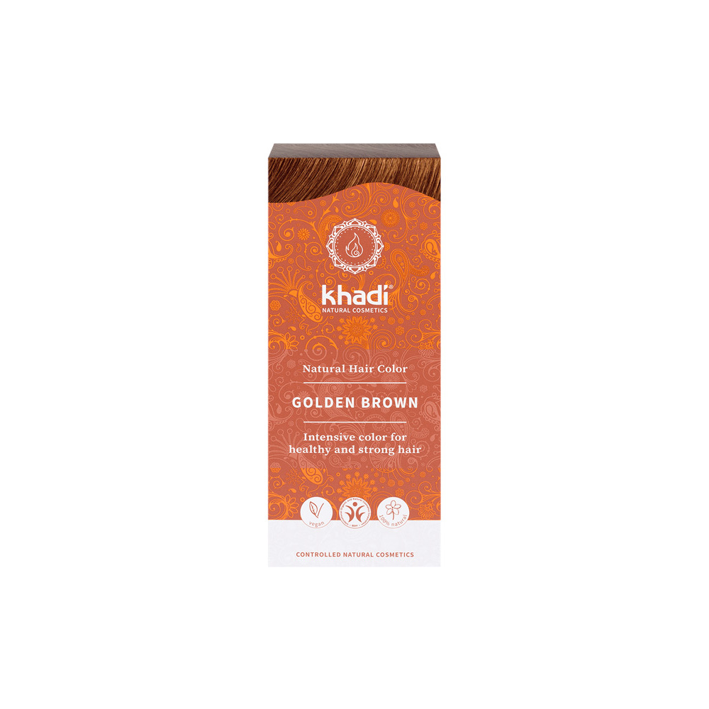 Khadi Henna Castaño Dorado