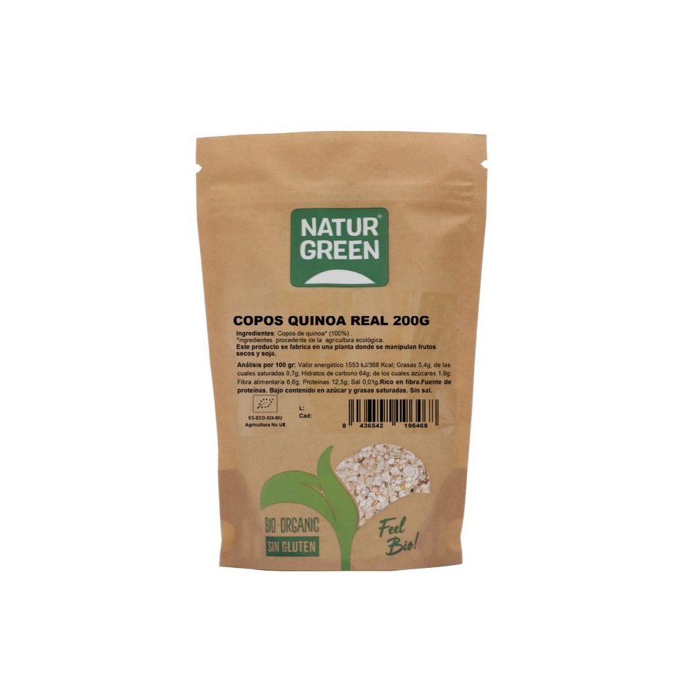 Naturgreen Copos De Quinoa