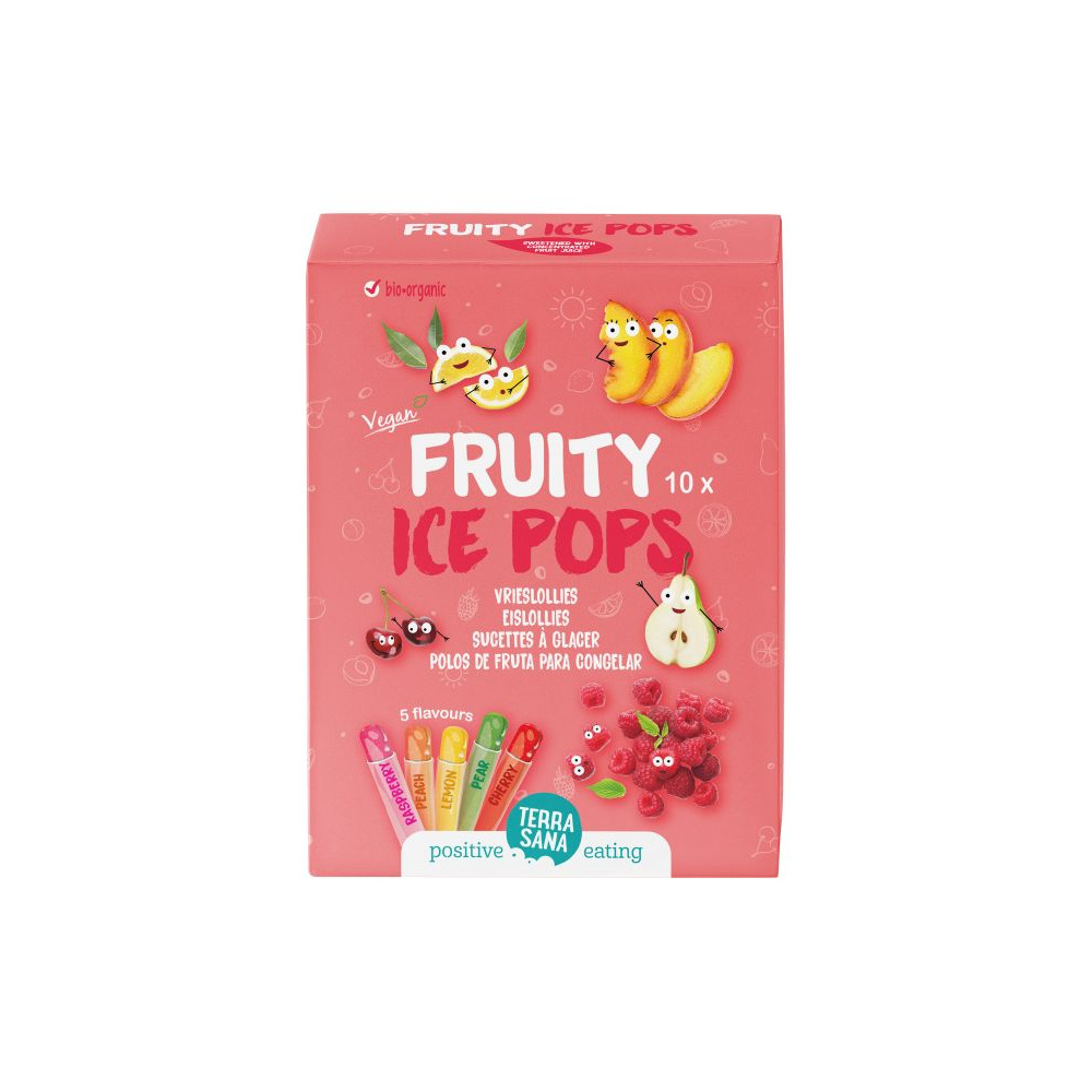 Terrasana Fruity Ice Pops 10 X 40 G