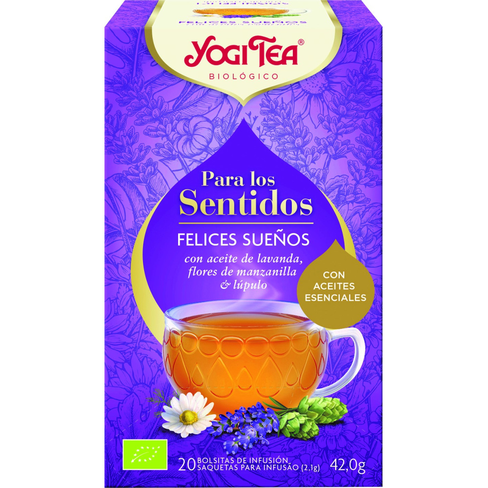 Yogi Tea Para Los Sentidos Felices Sueños