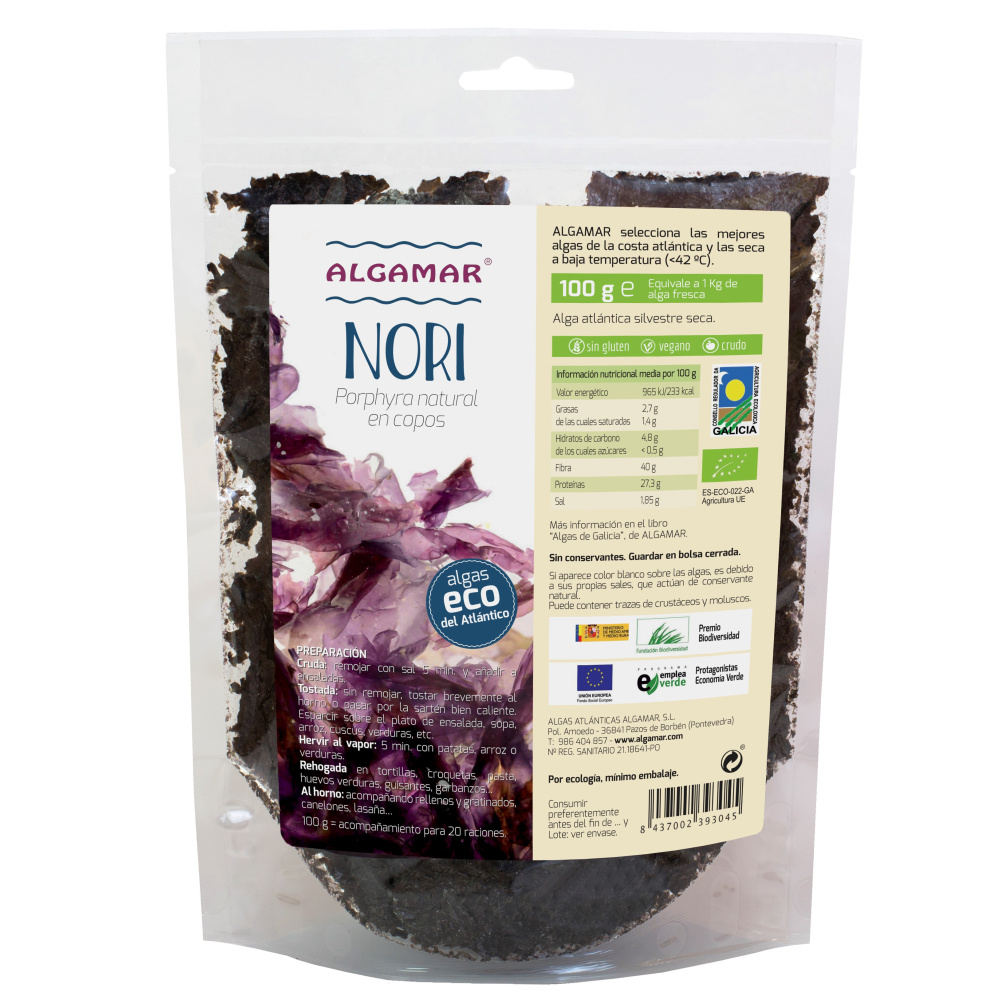 Algamar Alga Nori Copos 50 Gr