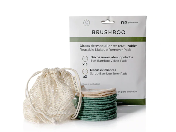 Brushboo Discos Desmaquillantes Sobre Papel