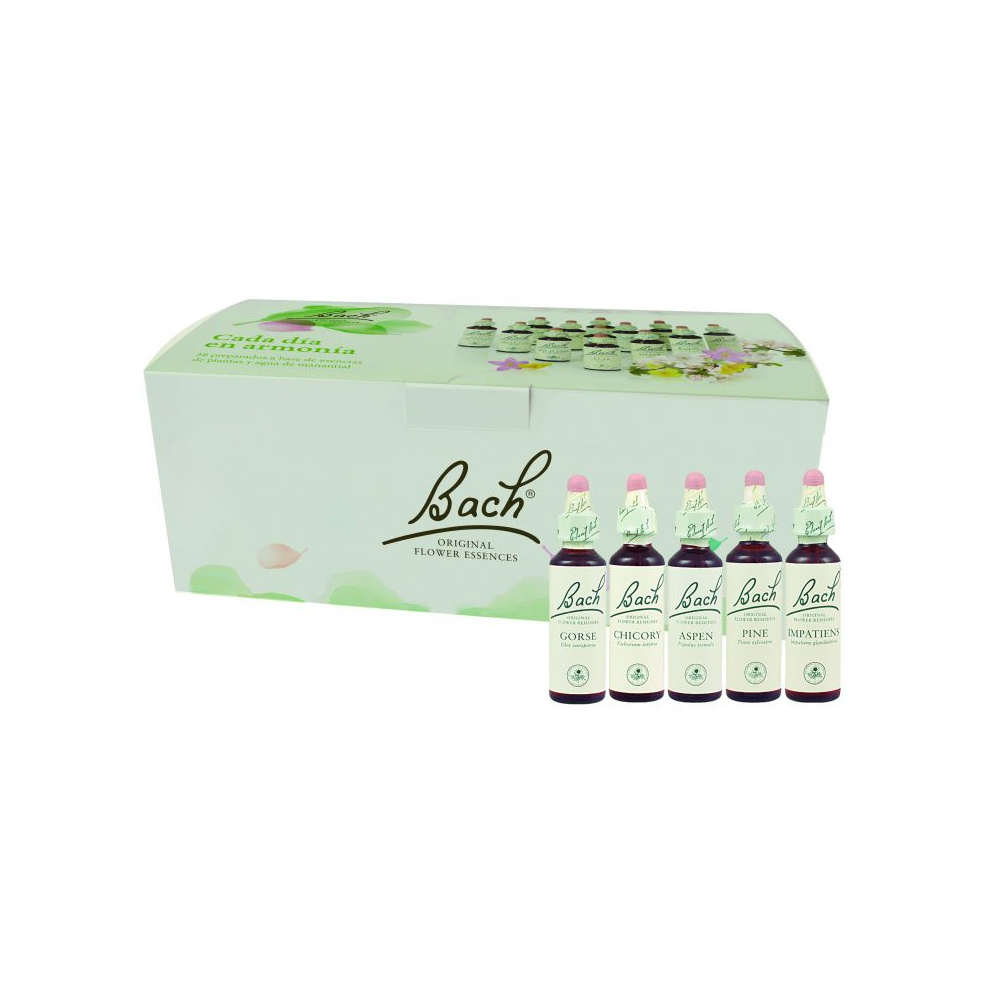 Bach Set Carton 38 Flores 20ml + 2 Rescate 20ml