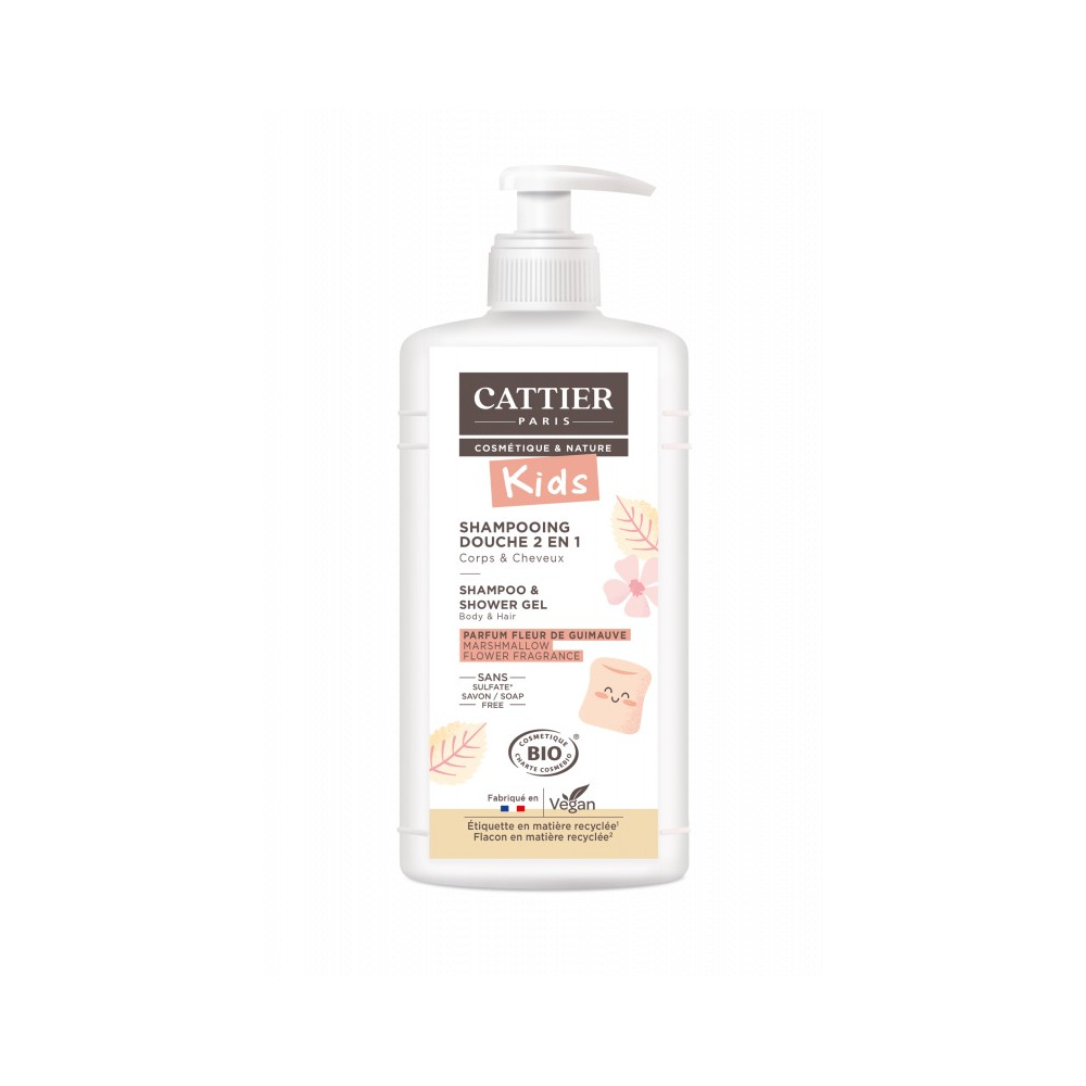 Cattier Champu/gel Malvavisco Kids 500 Ml